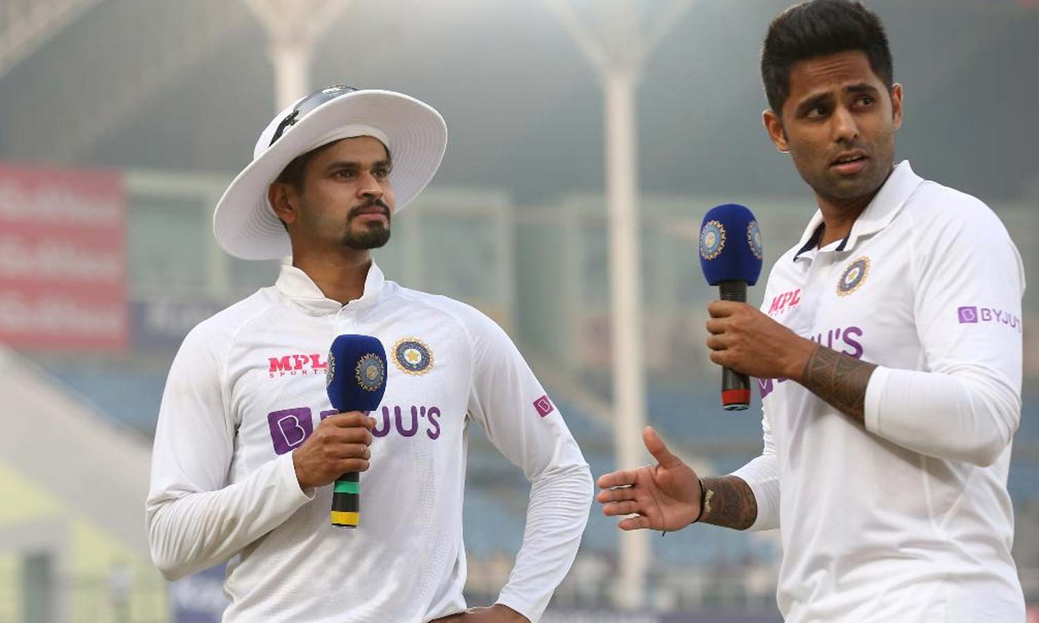 முதல் டெஸ்டில் இருந்து ஷ்ரேயாஸ் ஐயர் விலகல்- சூர்யகுமார் யாதவ் இடம்பெற வாய்ப்பு