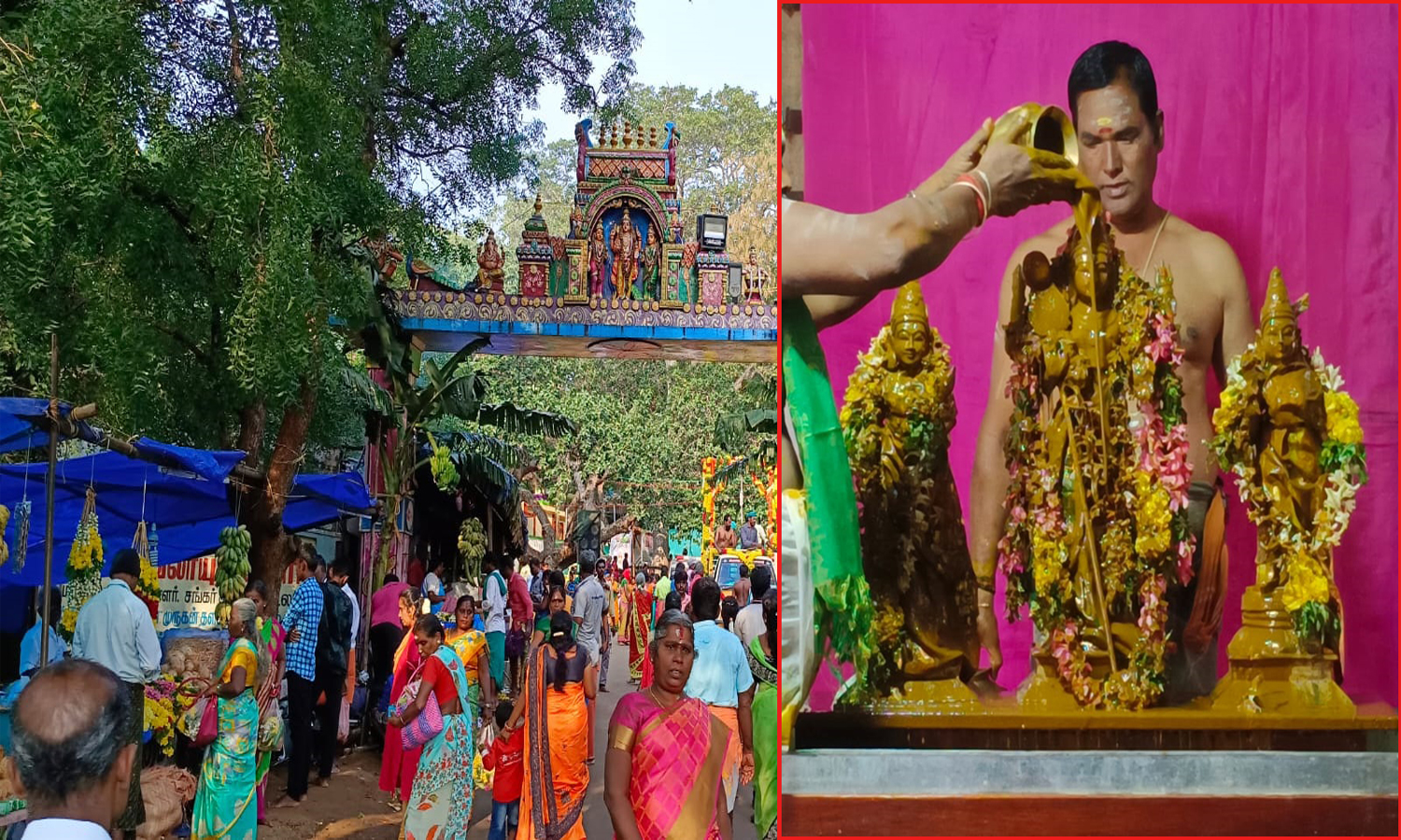 தோரணமலை முருகன் கோவிலில் தைப்பூச திருவிழா திரளான பக்தர்கள் பங்கேற்பு