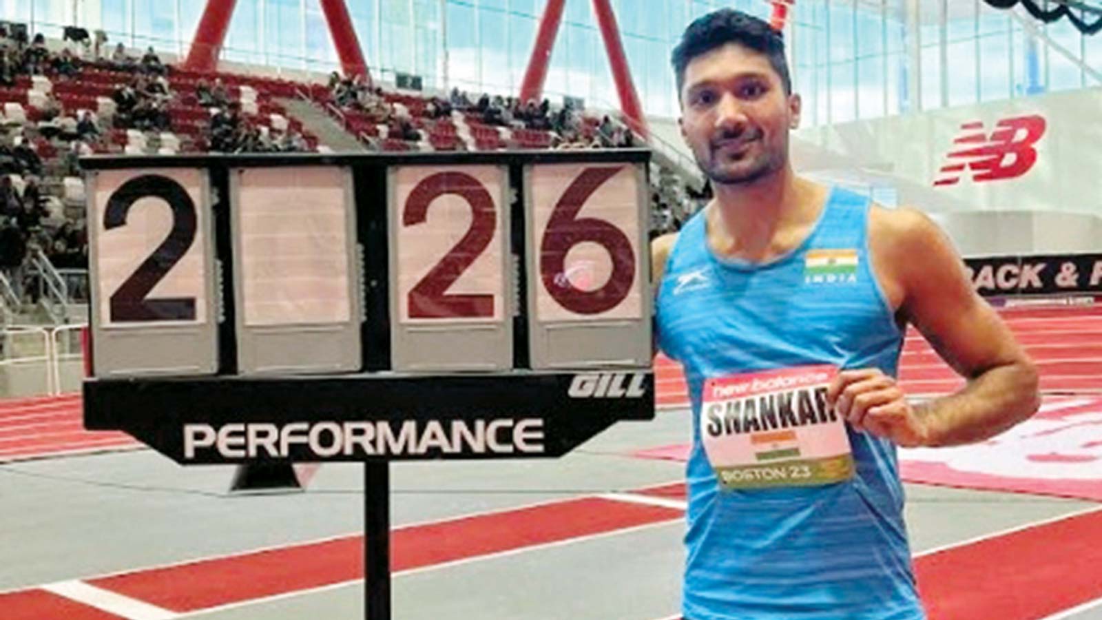 பாஸ்டன் தடகளம்: இந்திய வீரர் தேஜஸ்வின் சங்கர் உயரம் தாண்டுதலில் தங்கம் வென்றார்