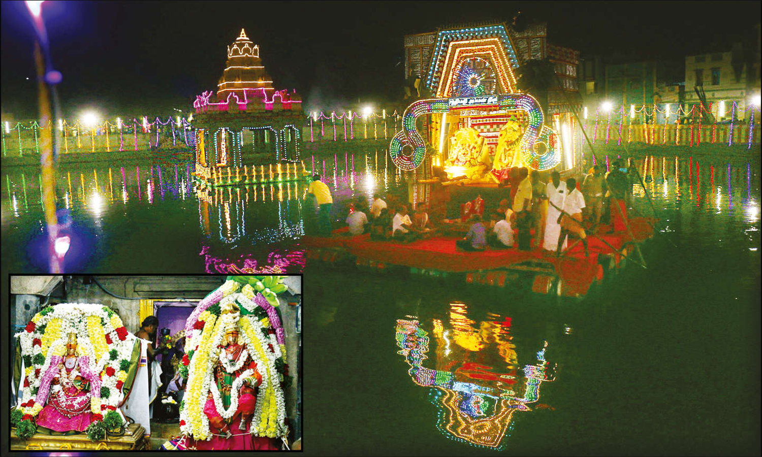 நெல்லையப்பர் கோவில் தைப்பூச தெப்பத்திருவிழா: திரளான பக்தர்கள் தரிசனம்