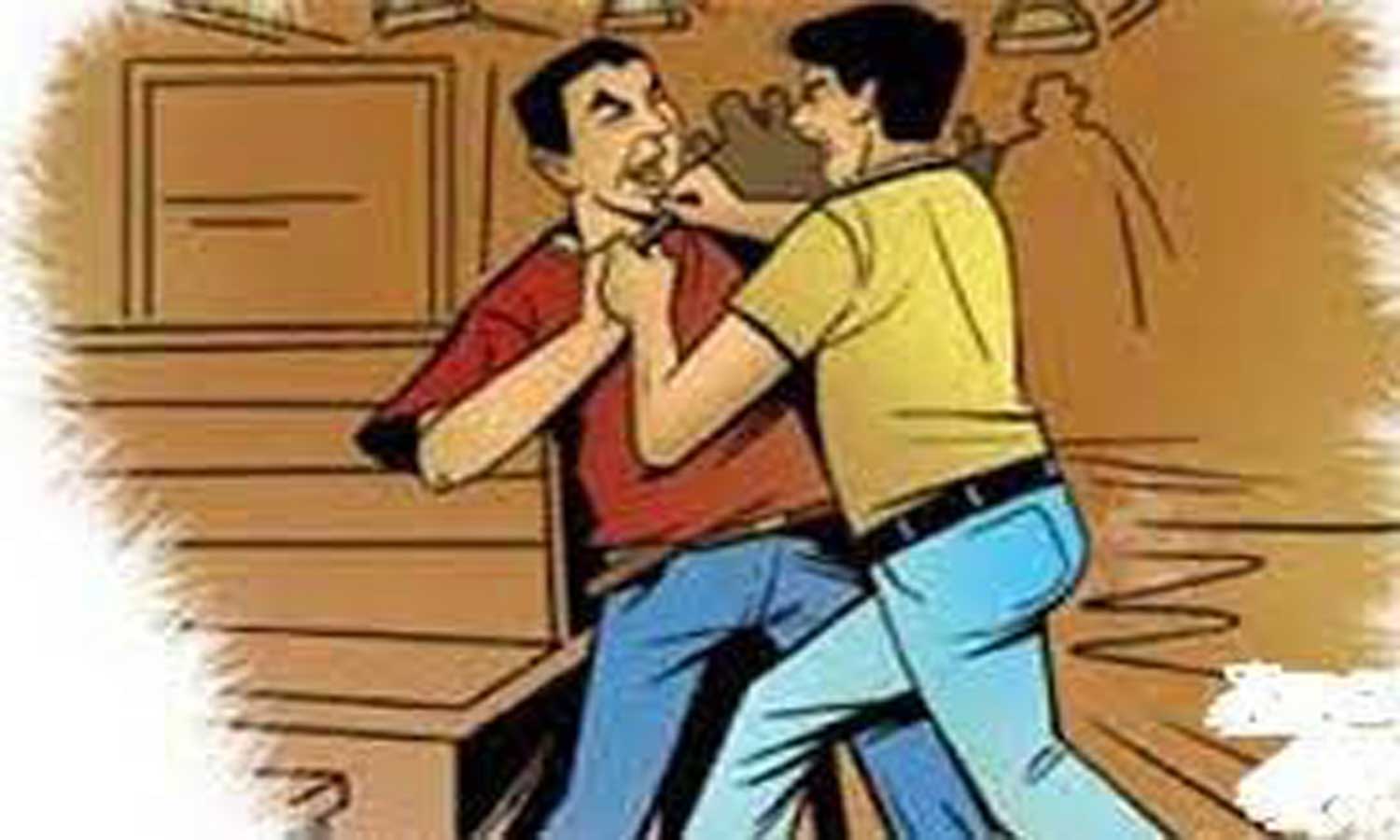 வீடு புகுந்து  வாலிபர்களை தாக்கிய  கும்பல்