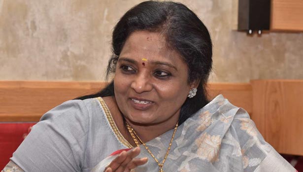 கருப்பு என்று சொன்னால் நெருப்பாய் மாறுவேன்- தமிழிசை சவுந்தரராஜன் பேச்சு