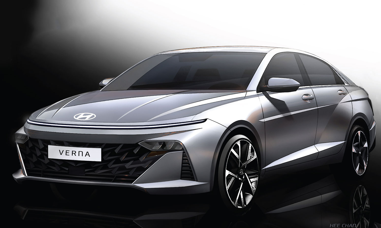 New Hyundai Verna with cool updates