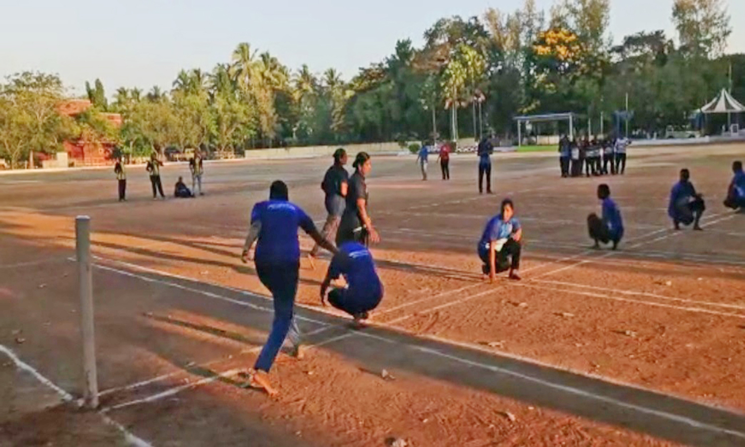 பெண் போலீசுக்கான கோ-கோ போட்டியில் குளச்சல் சப்-டிவிசன் அணி சாம்பியன்