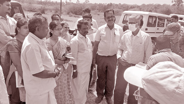 திருவள்ளூர் மாவட்டத்தில் 173 ஏக்கர் தரிசு நிலத்தை விளைநிலமாக மாற்ற நடவடிக்கை